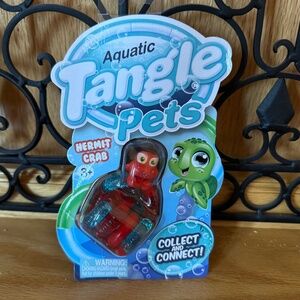 Aquatic Tangle Pets ~Hermit Crab ~Great Fidget 3+ Toy